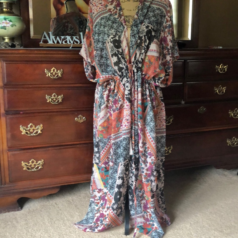 G&L Floral Duster